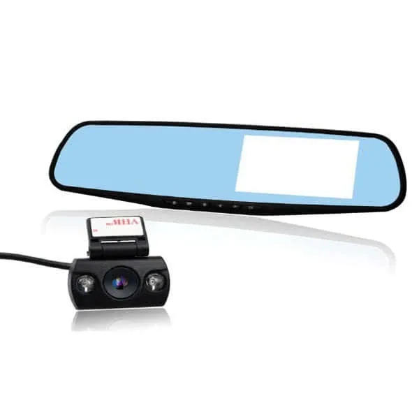 XBLITZ PARK VIEW - rejestrator jazdy i kamera cofania - na lusterko, kamera przód i tył