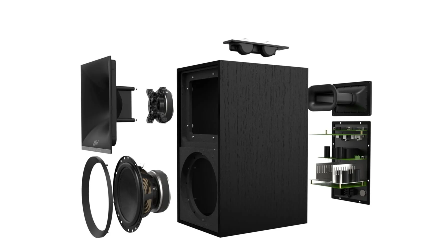 Kolumny KLIPSCH THE SEVENS + WiiM MiNi Kolor: Orzech