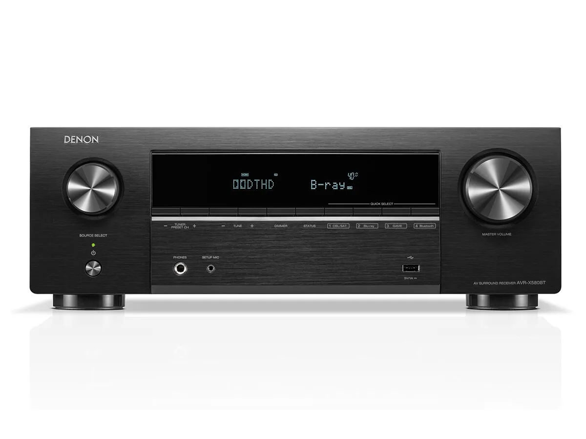 Amplituner kina domowego 8K Denon AVR-X580BT (open box)