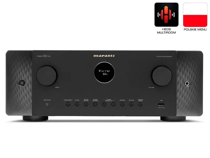 AMPLITUNER A/V MARANTZ CINEMA 60DAB Kolor: Czarny