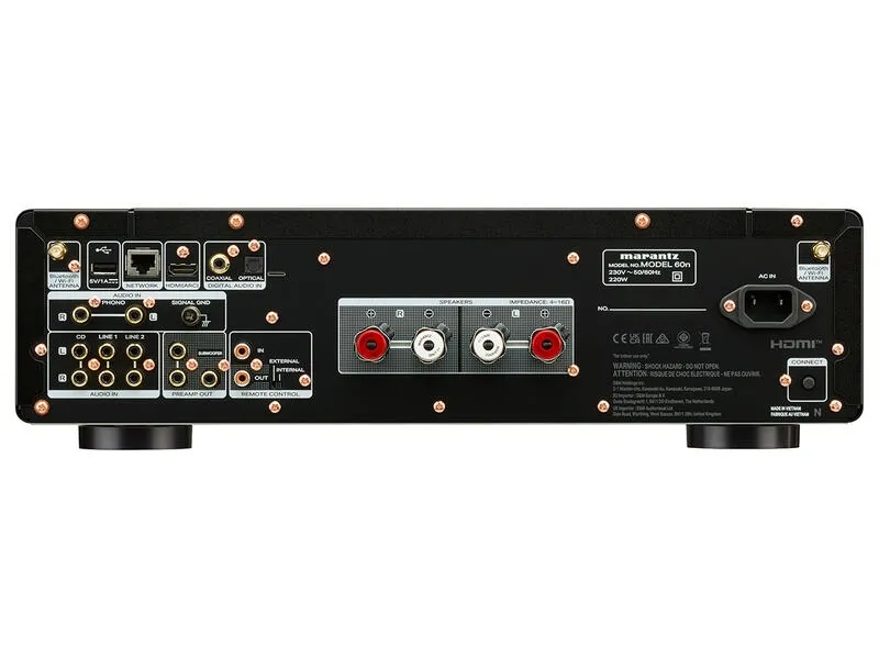 ZINTEGROWANY WZMACNIACZ STEREOFONICZNY PREMIUM MARANTZ MODEL 60N Kolor: Czarny
