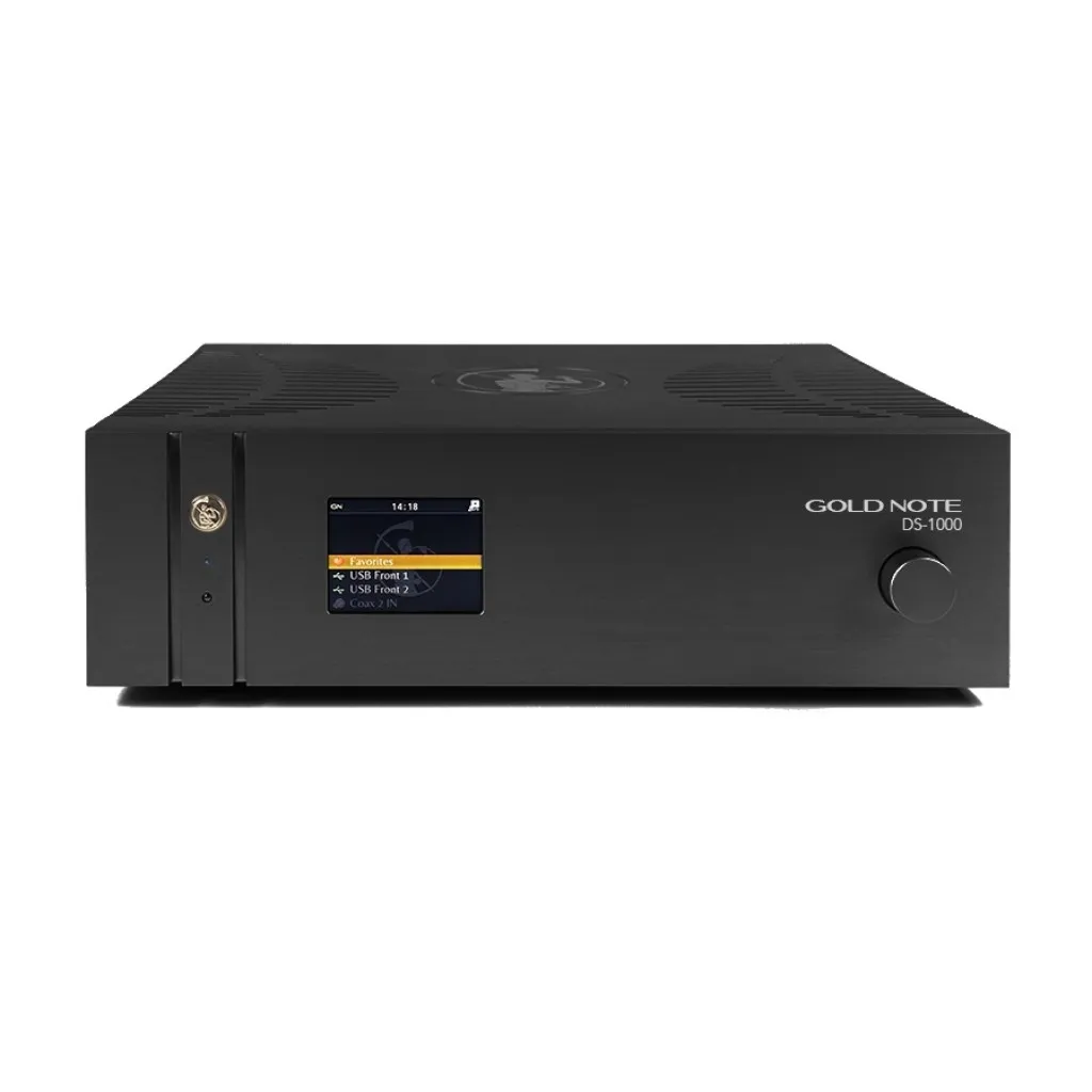 Wzmacniacz all-in-one Gold Note IS-1000 DELUXE Kolor: Czarny