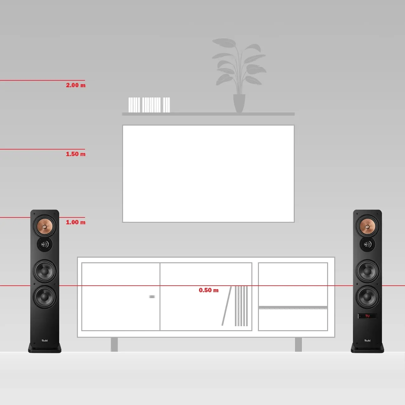 Zestaw Teufel Ultima 40 Active 3 Club Edition Kolor: Czarny