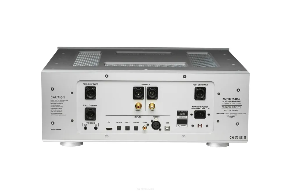 Musical Fidelity Nu-Vista DAC Kolor: Srebrny