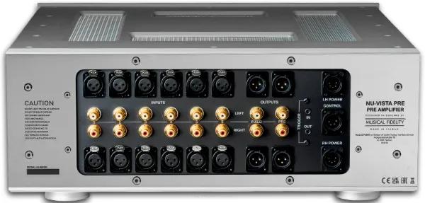Przedwzmacniacz Musical Fidelity Nu-Vista PRE Kolor: Srebrny