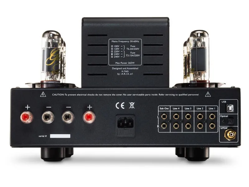 Zintegrowany wzmacniacz Unison Research S6 BLACK EDITION