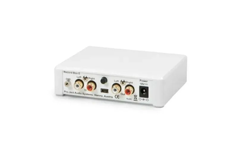 Przedwzmacniacz gramofonowy Pro-ject RECORD BOX E Kolor: Czarny