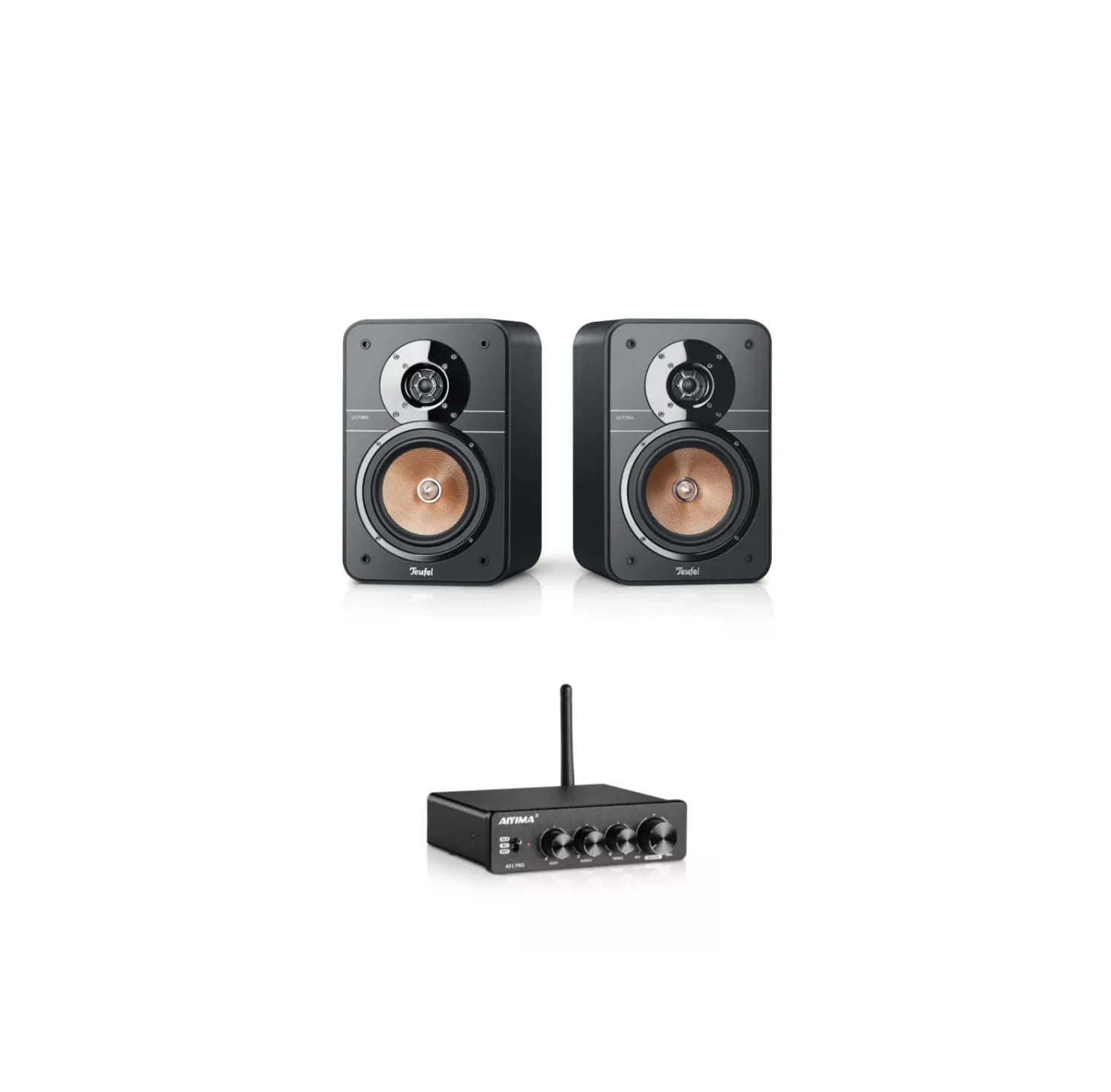 Teufel Ultima 20 MK3 + AIYIMA A80 Power Amplifier DAC - All in One