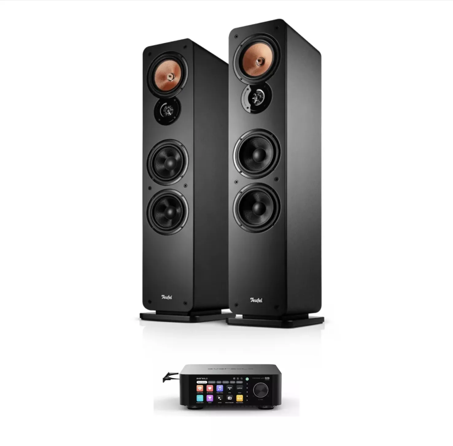 Teufel Ultima 40 MK4 + Eversolo Play CD edition