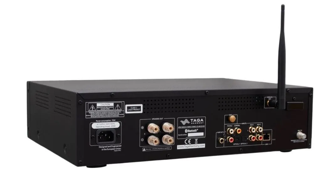 Hybrydowy system audio z CD Taga Harmony HTR-1500 CD Kolor: Srebrny