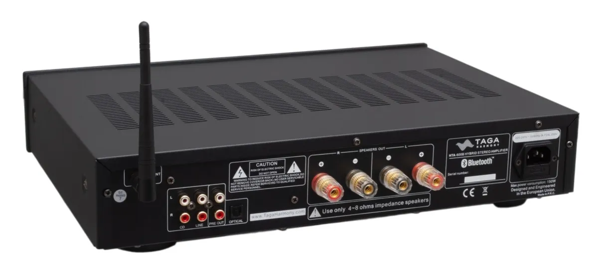 Wzmacniacz hybrydowy Taga harmony HTA-600B Kolor: Srebrny