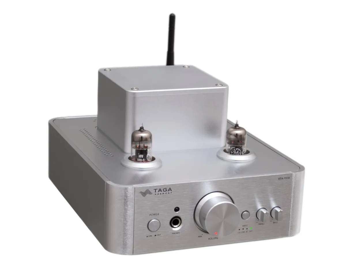 Wzmacniacz hybrydowy Taga Harmony HTA-700B Kolor: Srebrny
