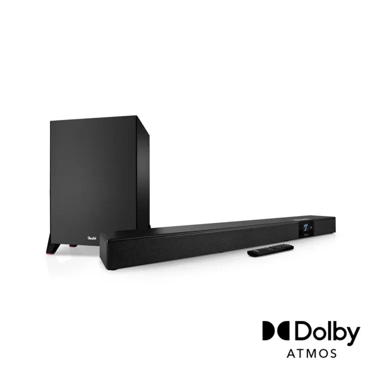 Zestaw Teufel CINEBAR 22 Power Edition dla Dolby Atmos "5.1-Set" Kolor: Czarny