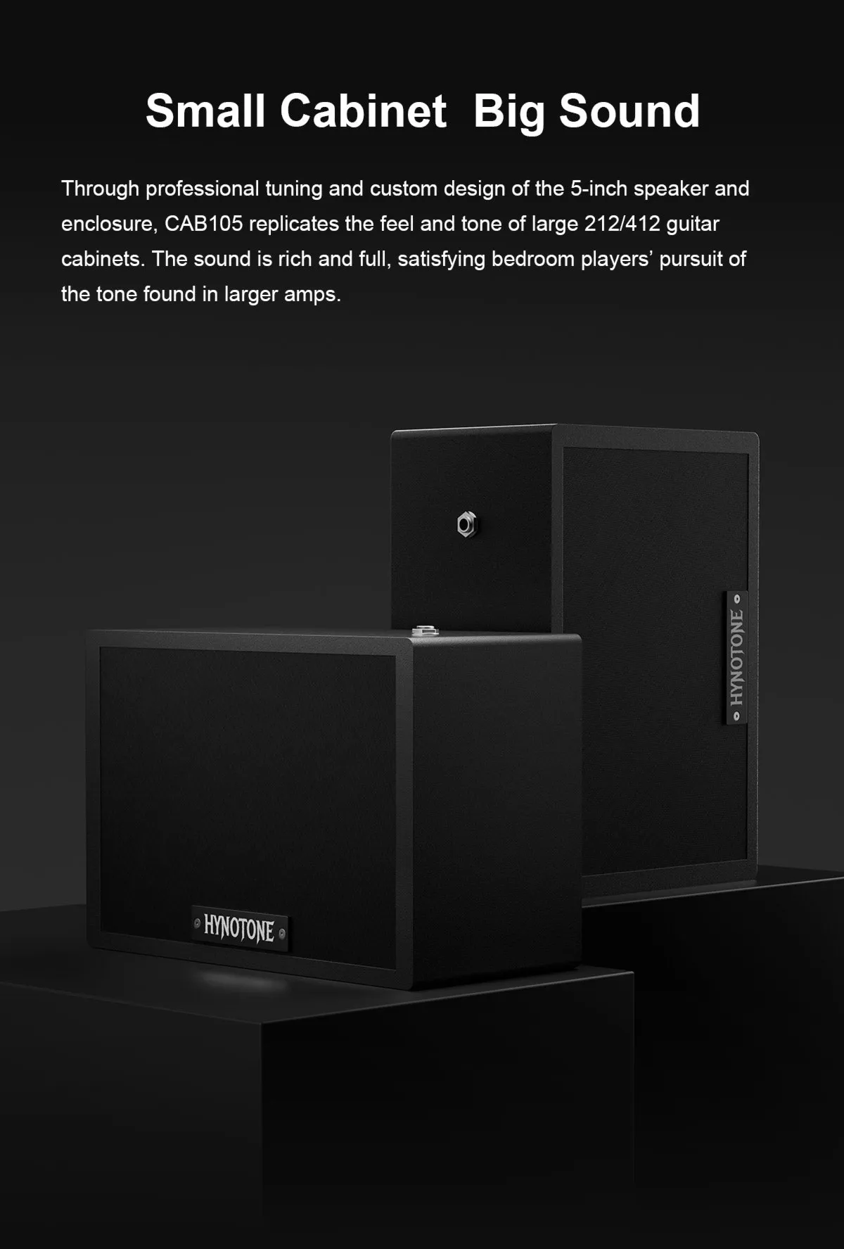 TOPPING HYNOTONE CAB105 - 5-calowa Pasywna Kolumna Gitarowa