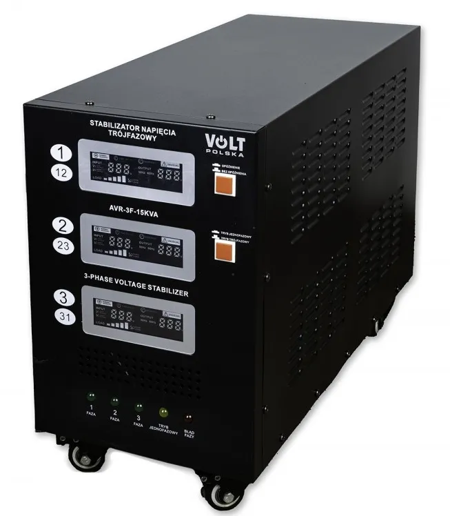 Stabilizator napięcia AVR PRO 15000 VA 3 fazy VOLT POLSKA