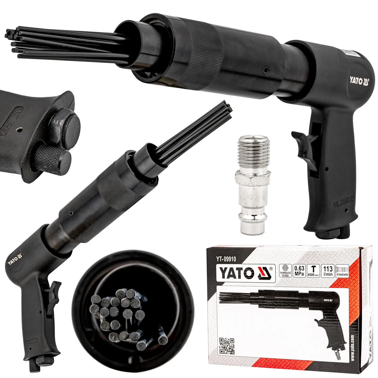 Młotek igłowy pneumatyczny YATO