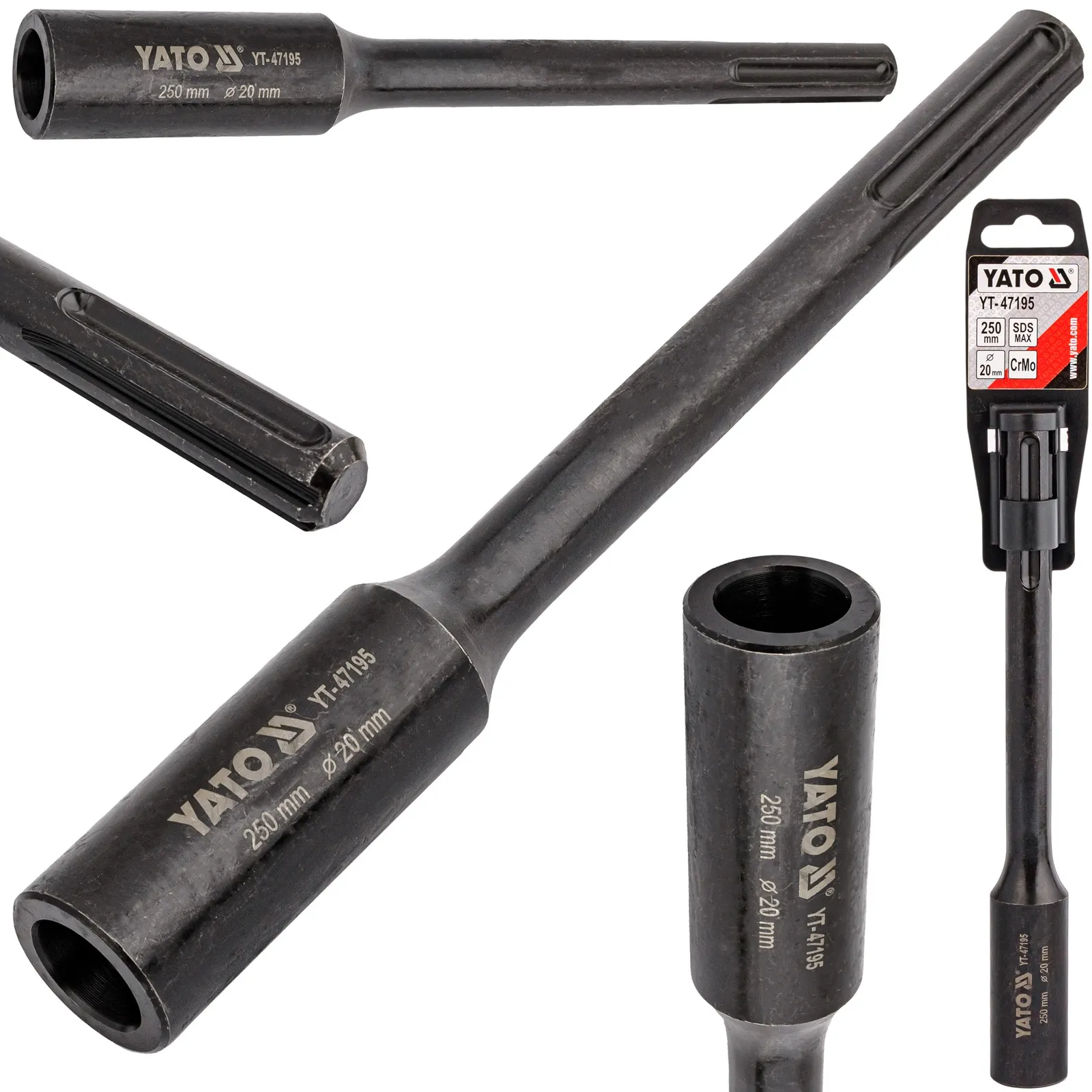 Mechaniczny pobijak do uziomów i gwoździ SDS-MAX YT-47195 YATO