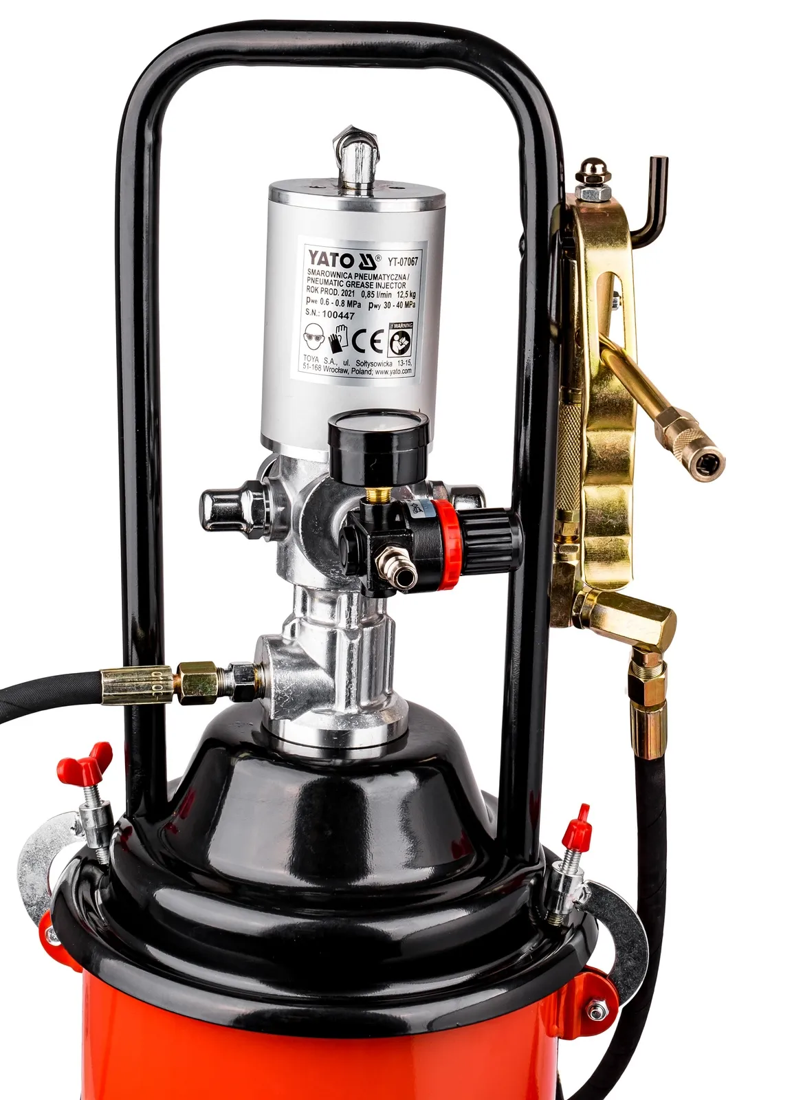 Smarownica tawotnica pneumatyczna 12l YATO