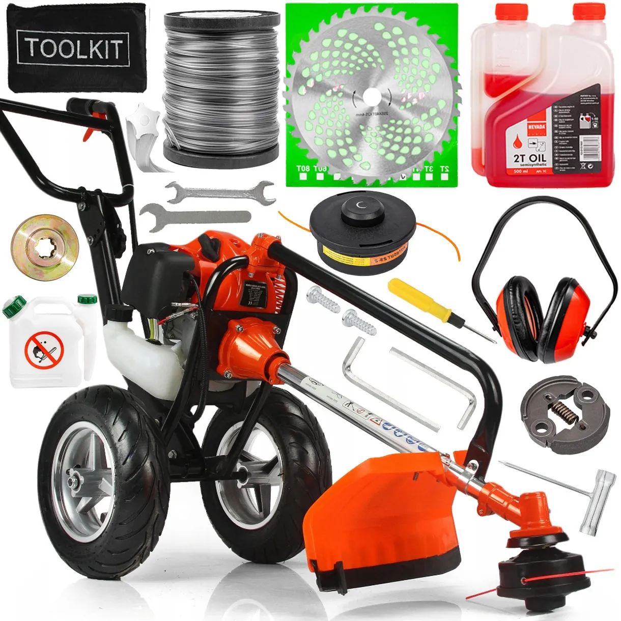 Kosa spalinowa na kołach DEMON TROLLEY M83107 MAR-POL