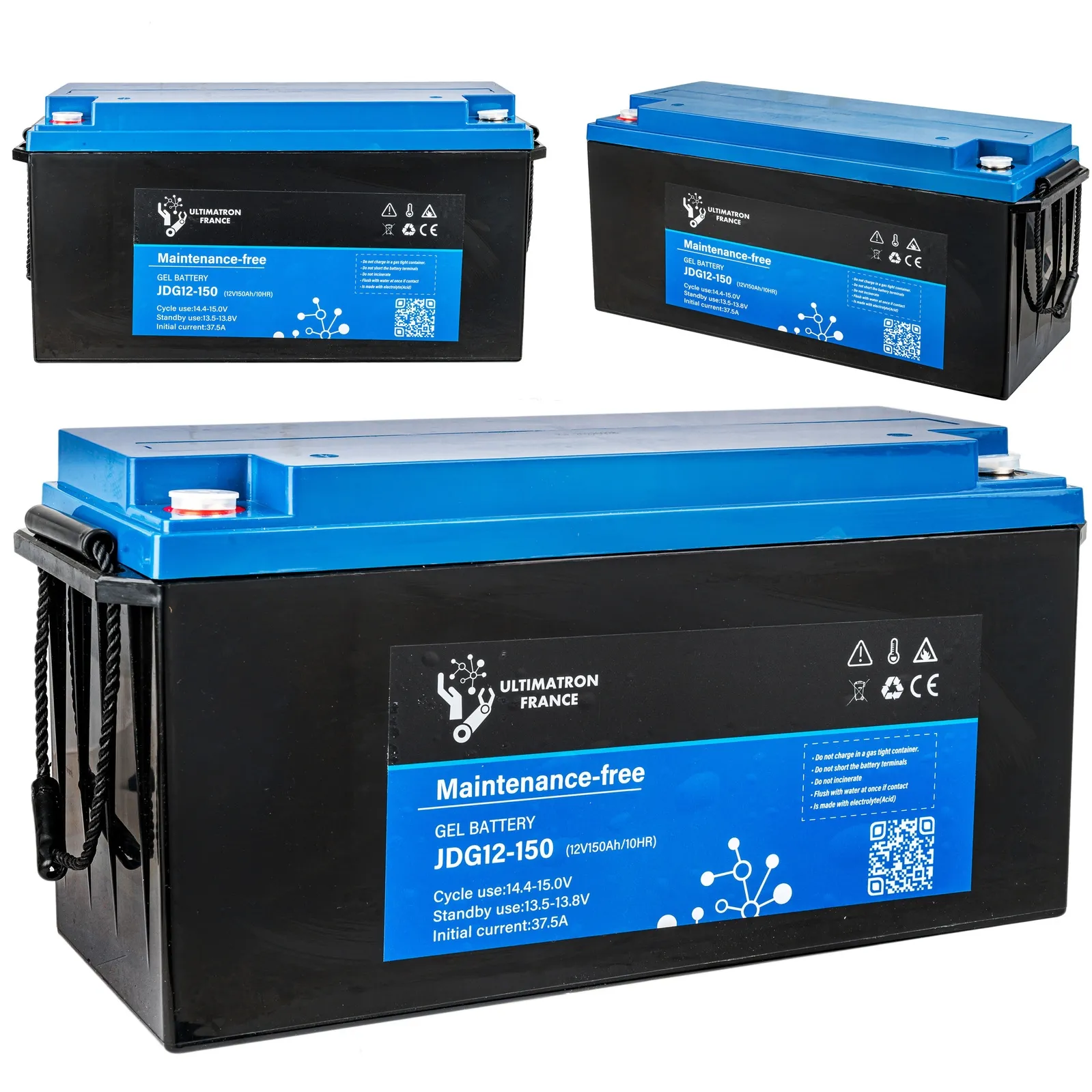 Akumulator żelowy VRLA DEEP CYCLE 150Ah 12V JDG12-150Ah