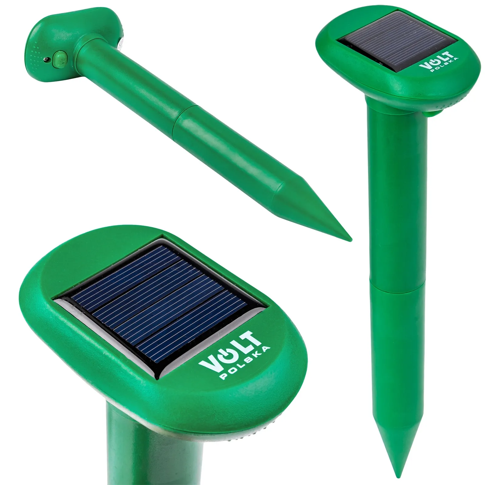 Ogrodowy solarny odstraszacz gryzoni i zwierząt (kun, myszy, szczurów, kretów) DOBERMAN KRET I GARDEN VOLT POLSKA