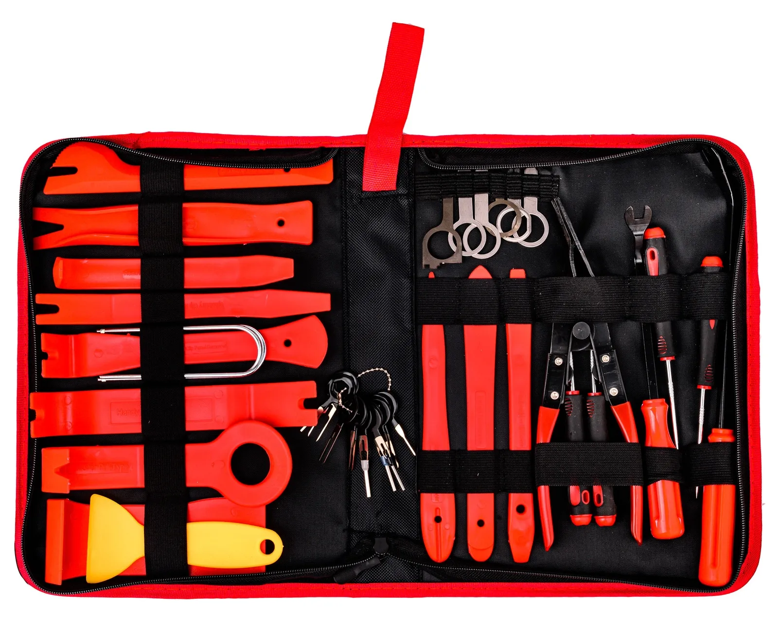 Ściągacze do tapicerki 39 el (zestaw ściągaczy) SILVER