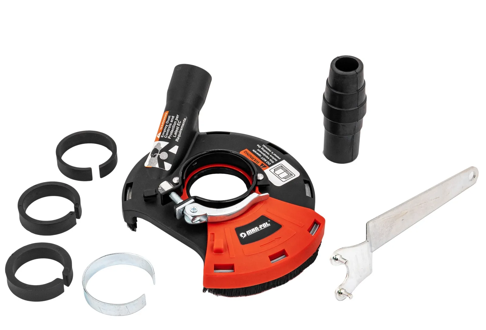 Osłona przeciwpyłowa odsysająca do szlifierki 115-125 mm SILVER