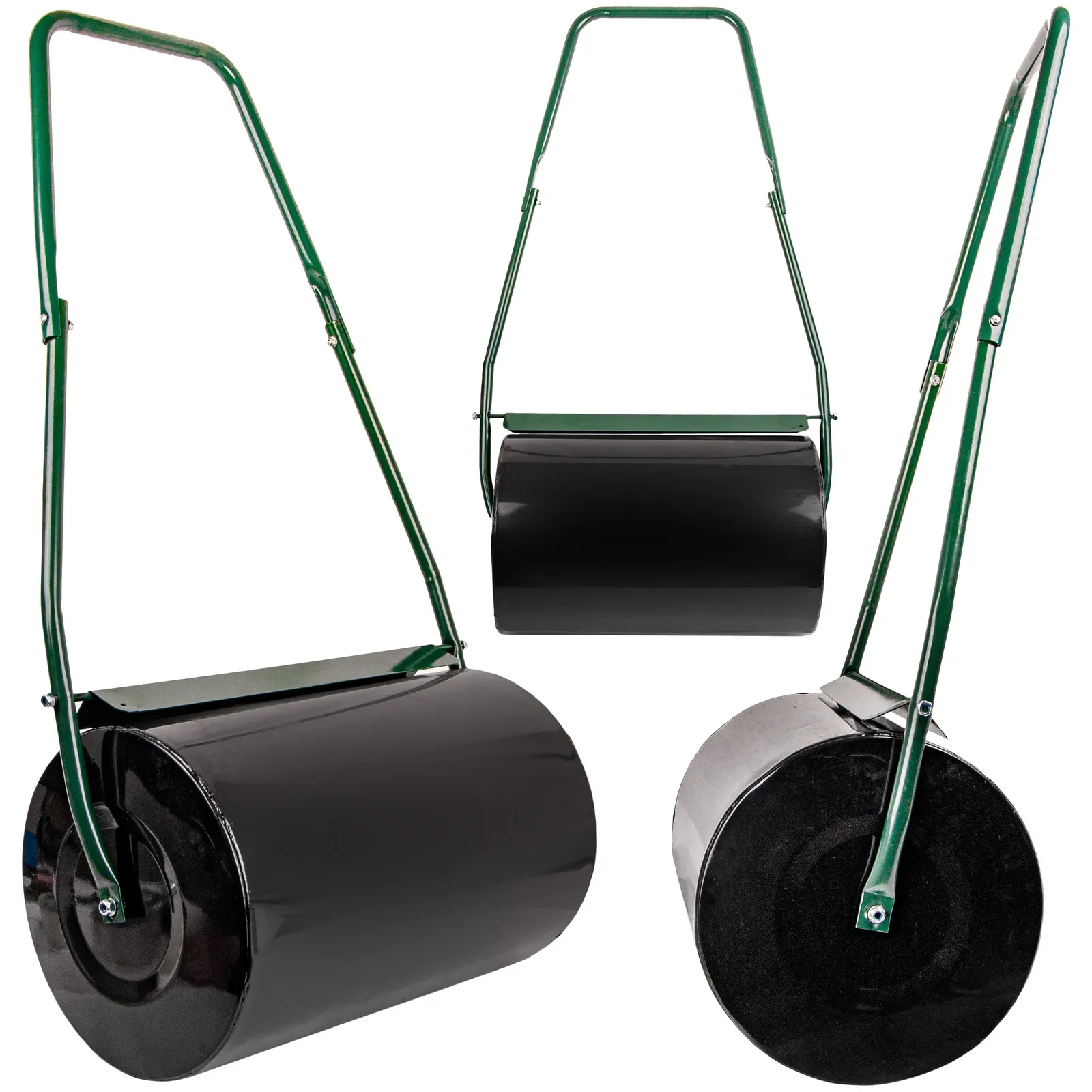 Walec ogrodowy stalowy do trawy trawnika gleby ziemi wał 50 cm GEKO