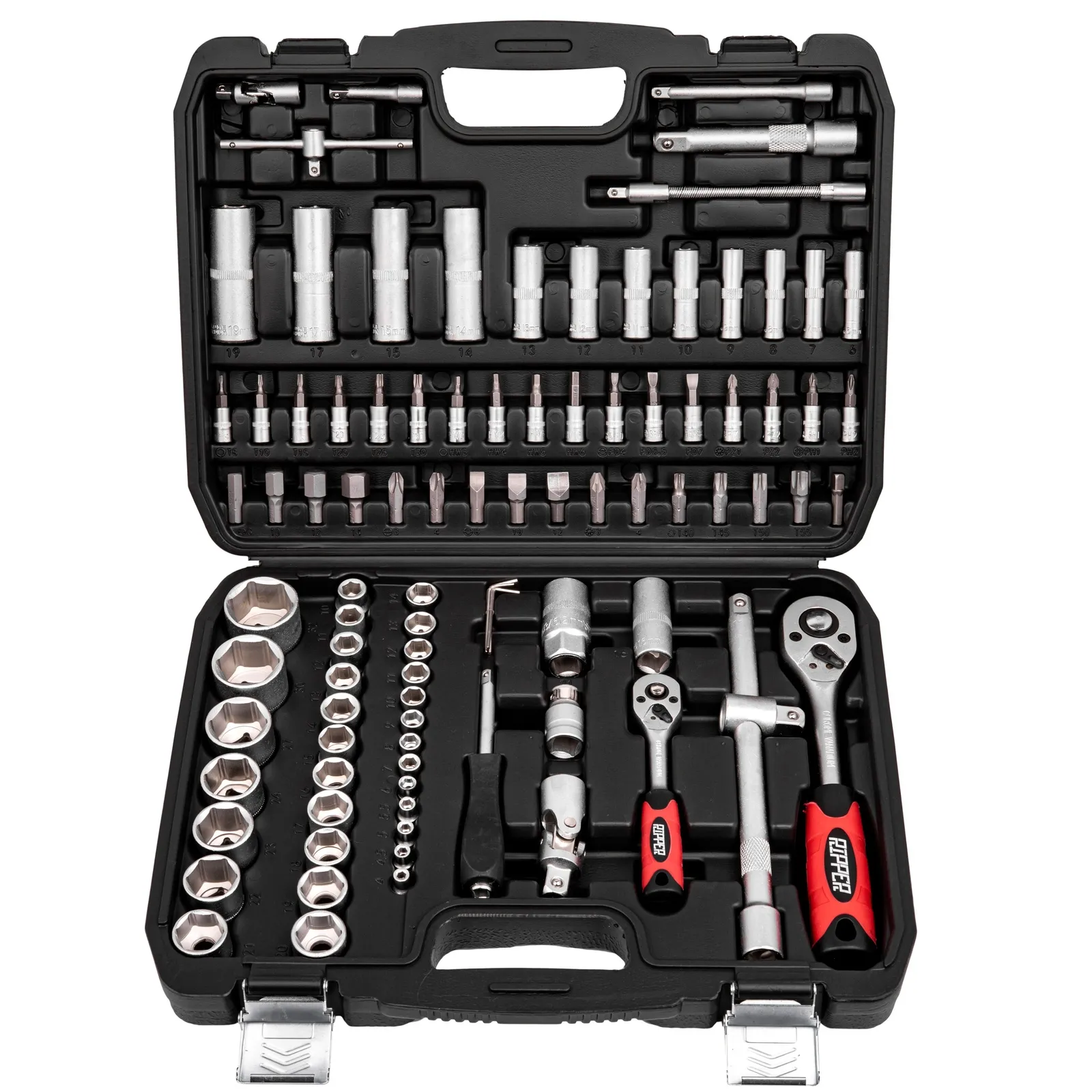 Zestaw kluczy nasadowych 94 elementy MAR-POL