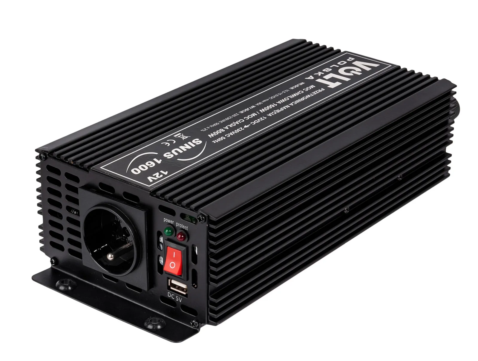 Przetwornica SINUS-800/1600W (12V/230V) VOLT POLSKA