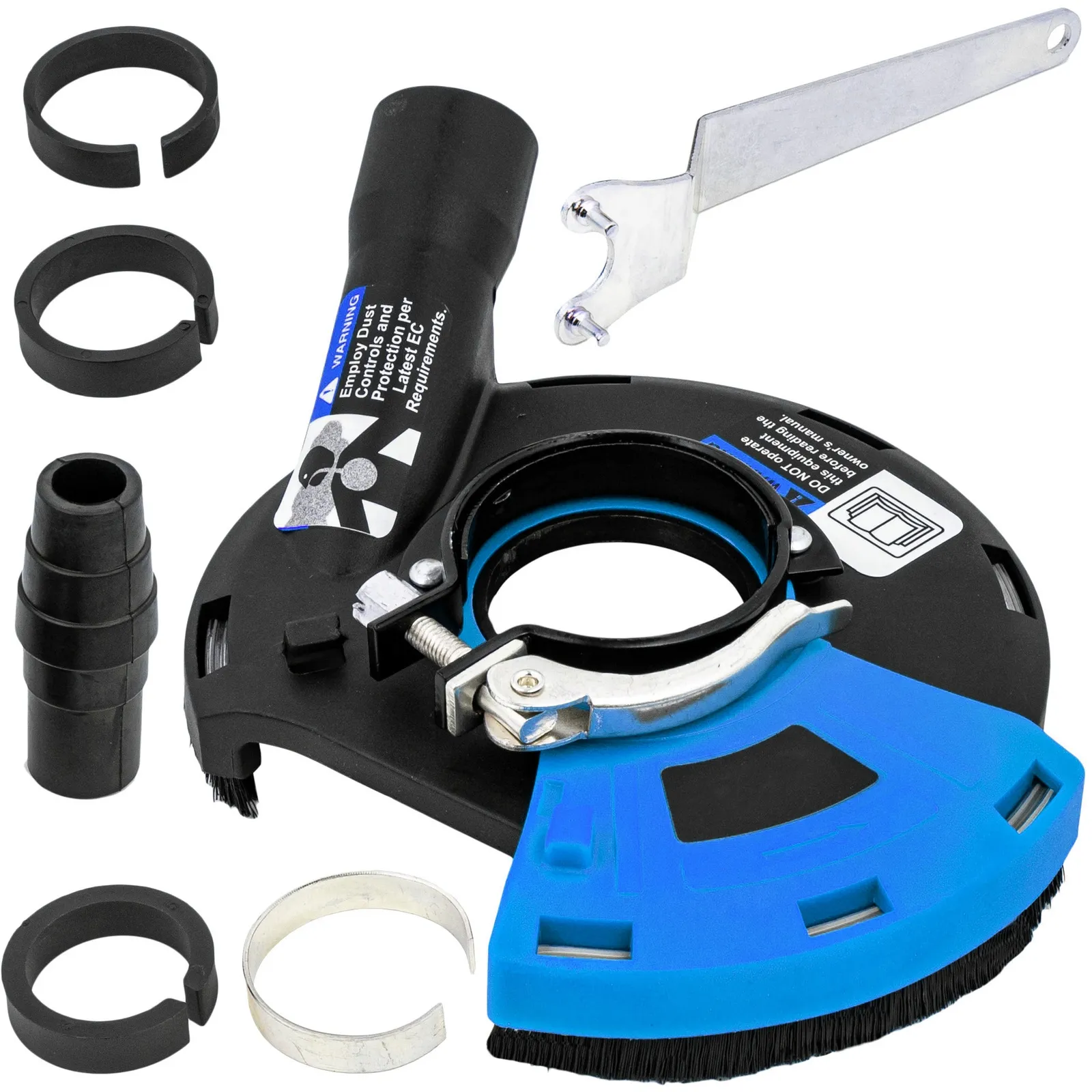 Osłona przeciwpyłowa odsysająca do szlifierki 180-230 mm SILVER