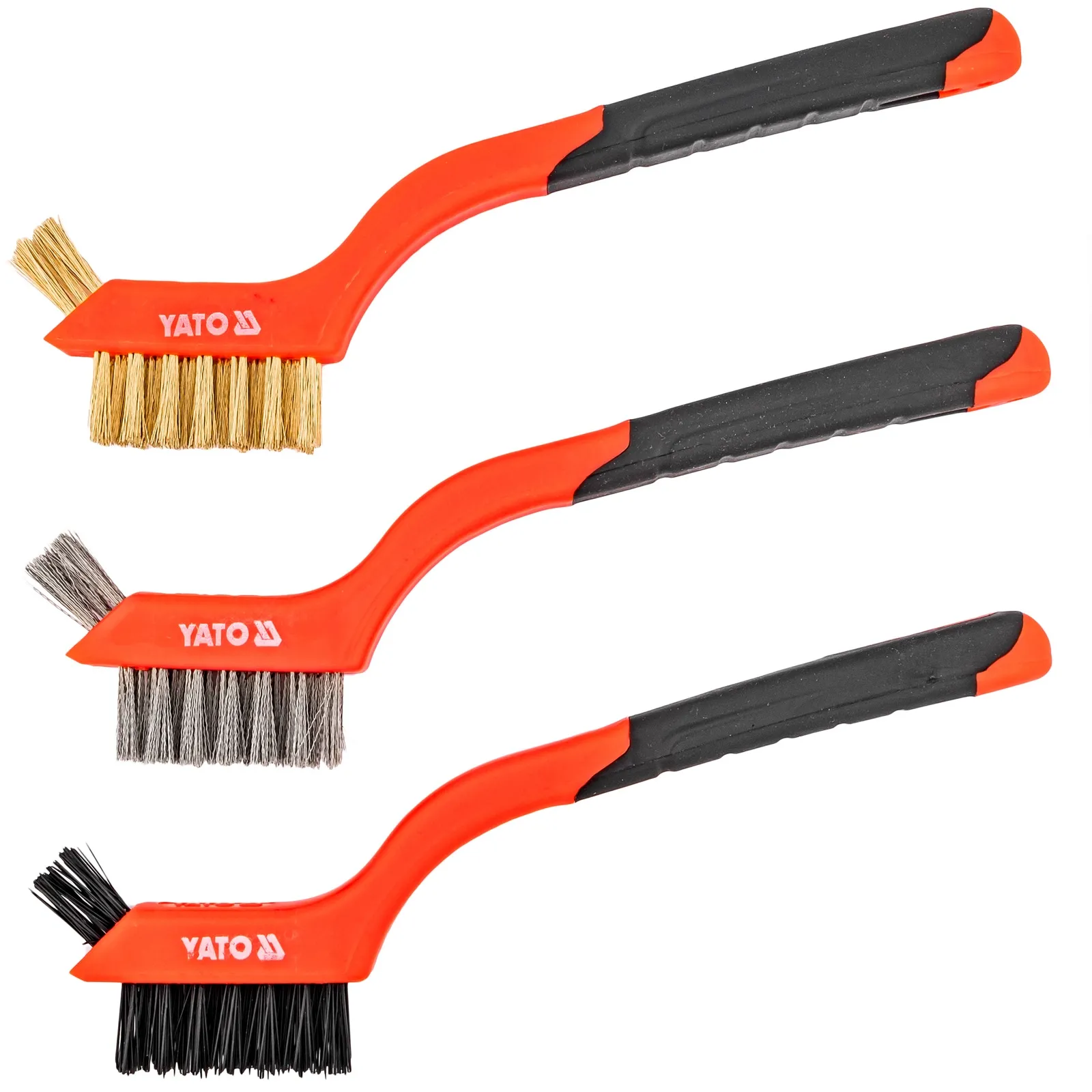Zestaw szczotek drucianych 3 szt. YATO