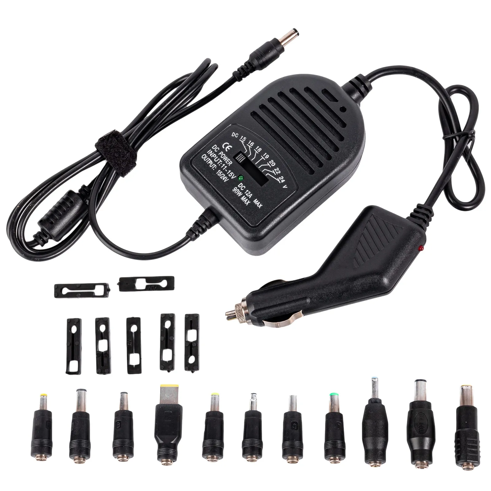 Zasilacz samochodowy do laptopów (uniwersalny) ładowarka 90W 12V VOLT POLSKA