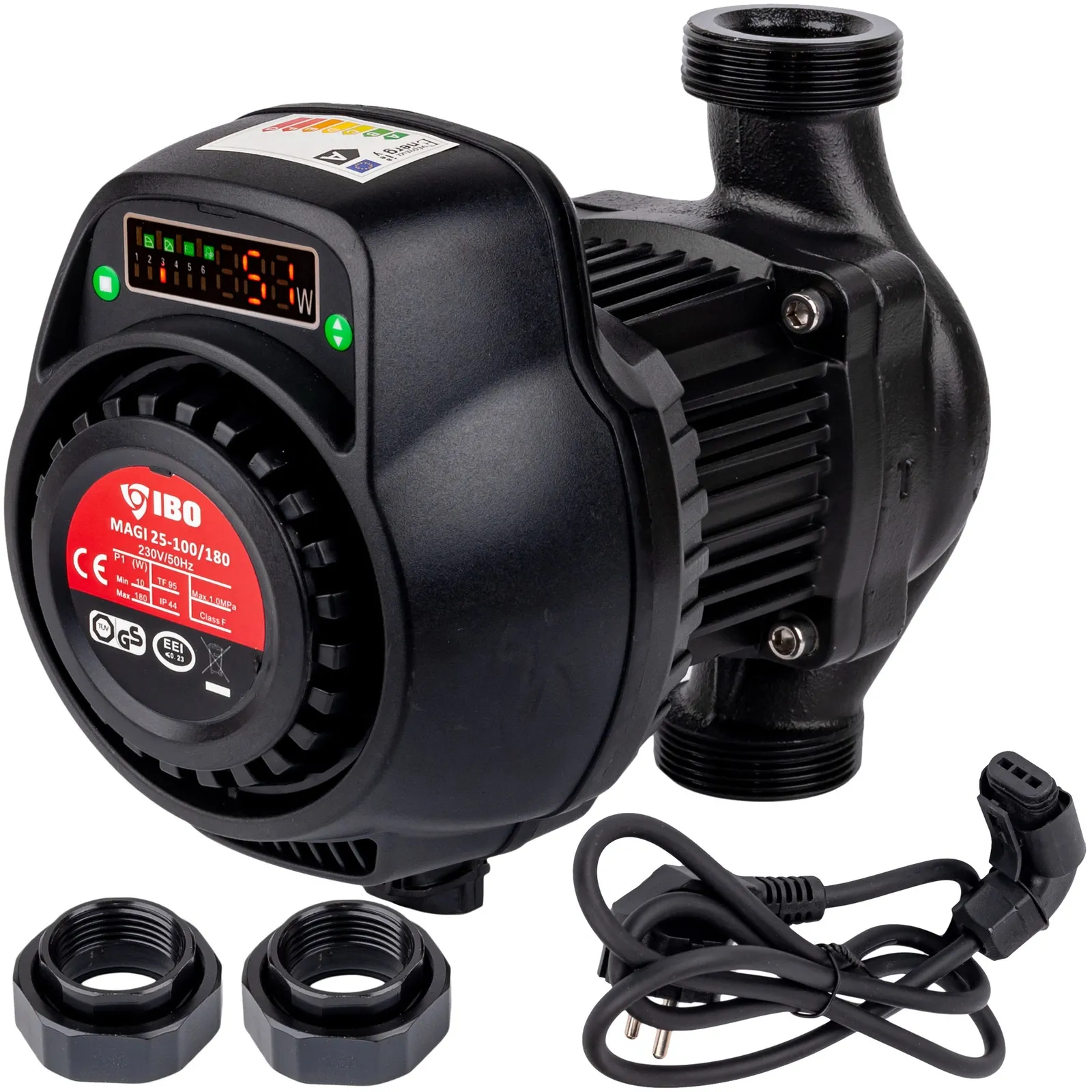 Pompa cyrkulacyjna obiegowa do pieca C.O. MAGI 25-100/180 elektroniczna IBO