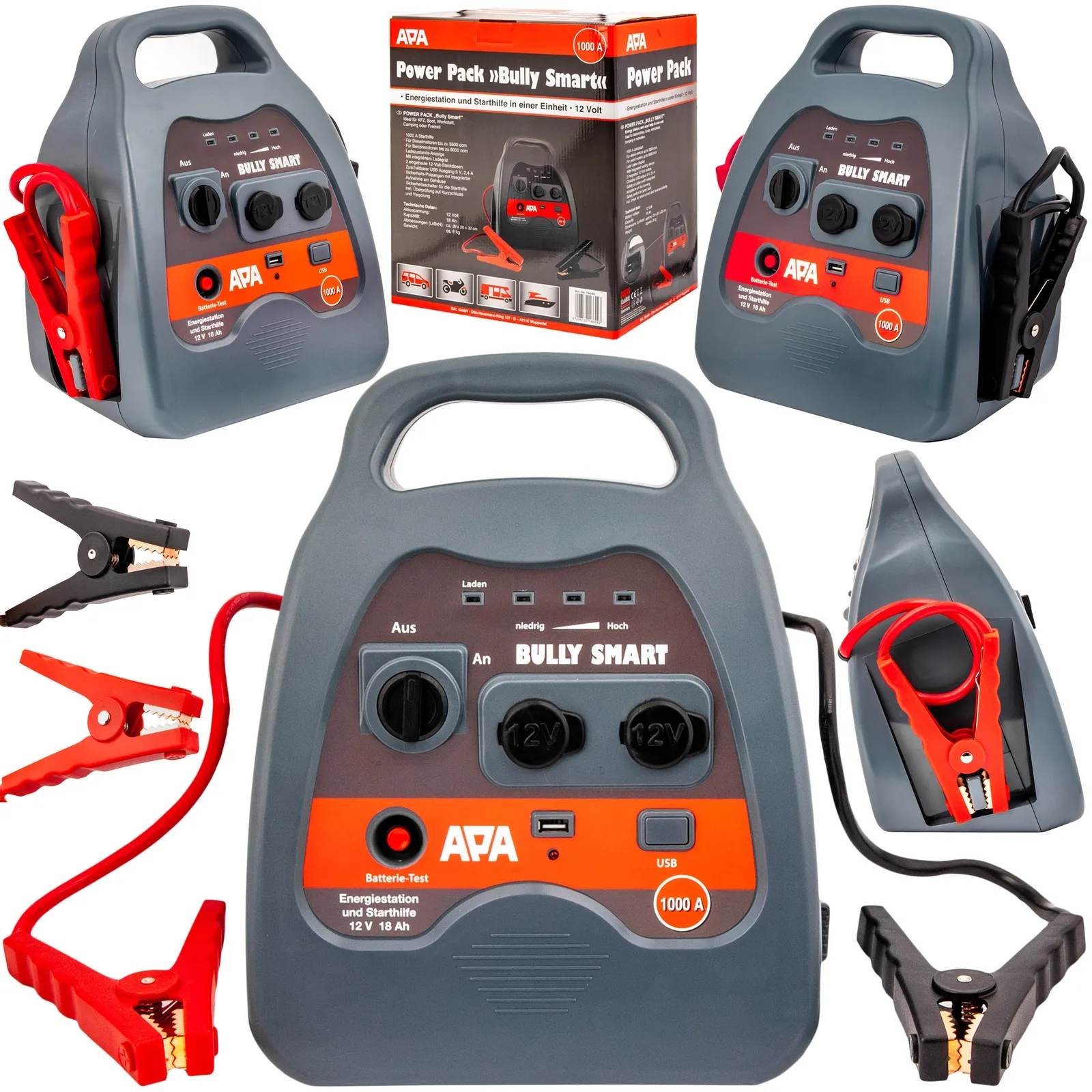 Urządzenie rozruchowe 1000A APA BULLY POWER PACK