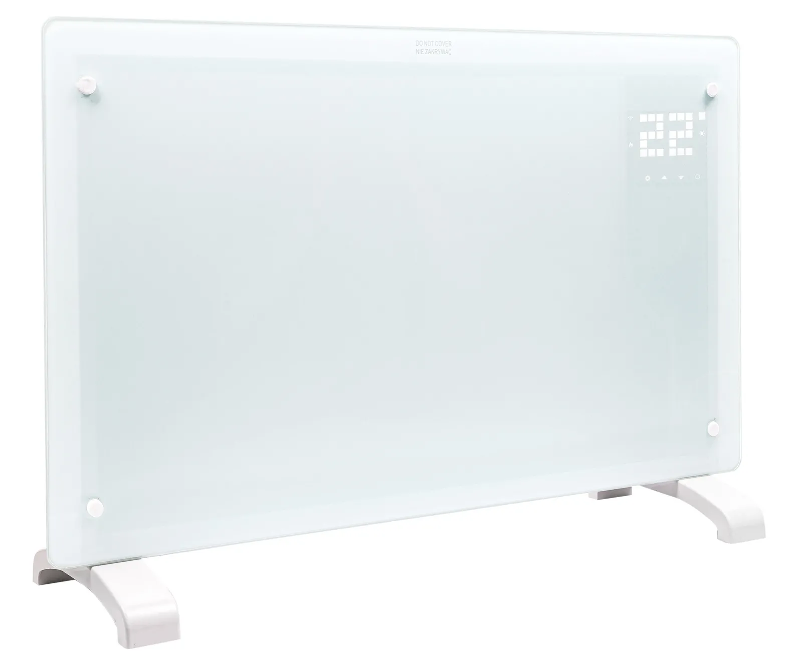 Grzejnik elektryczny TERMOGLASS PRO SMART 2000W - sterowanie Wi-Fi BIAŁY VOLT POLSKA