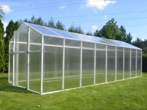 Tunel foliowy szklarnia ogrodowa Poliwęglan 211x606 (Pomidor) 12,8m2 PCV PTF POLSKA