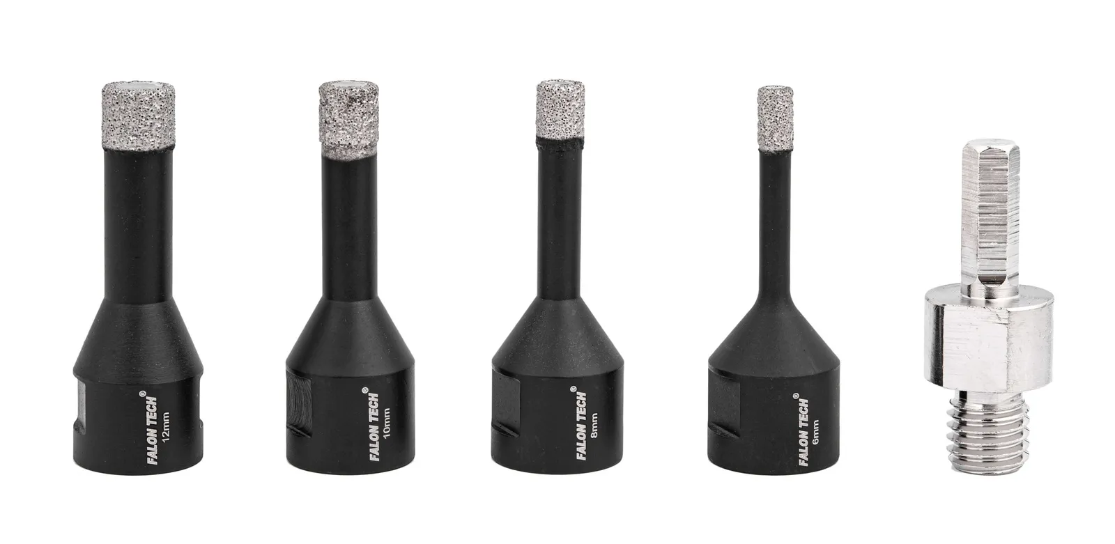 Zestaw otwornic diamentowych 6 - 12 mm - zestaw 4 el GEKO