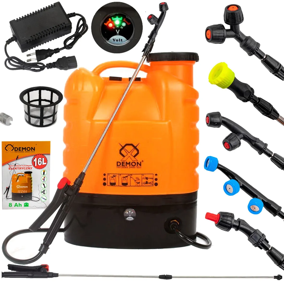 Opryskiwacz Elektryczny Plecakowy Akumulatorowy 16L DEMON