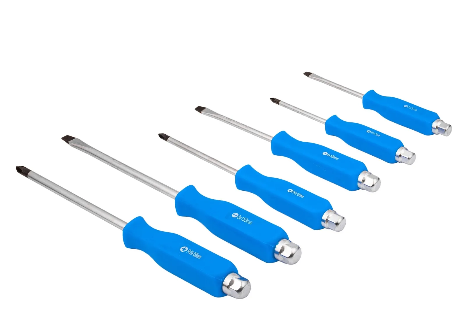 Zestaw wkrętaków śrubokrętów do podbijania 6 szt. PH wkrętaki SILVER