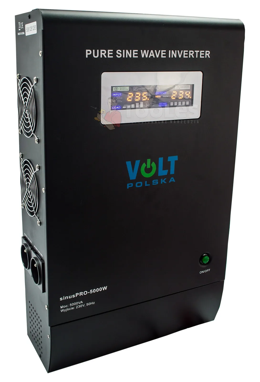 Przetwornica UPS Awaryjne Zasilanie Pieca CO SINUSPRO-5000W (48V/230V/5000W)