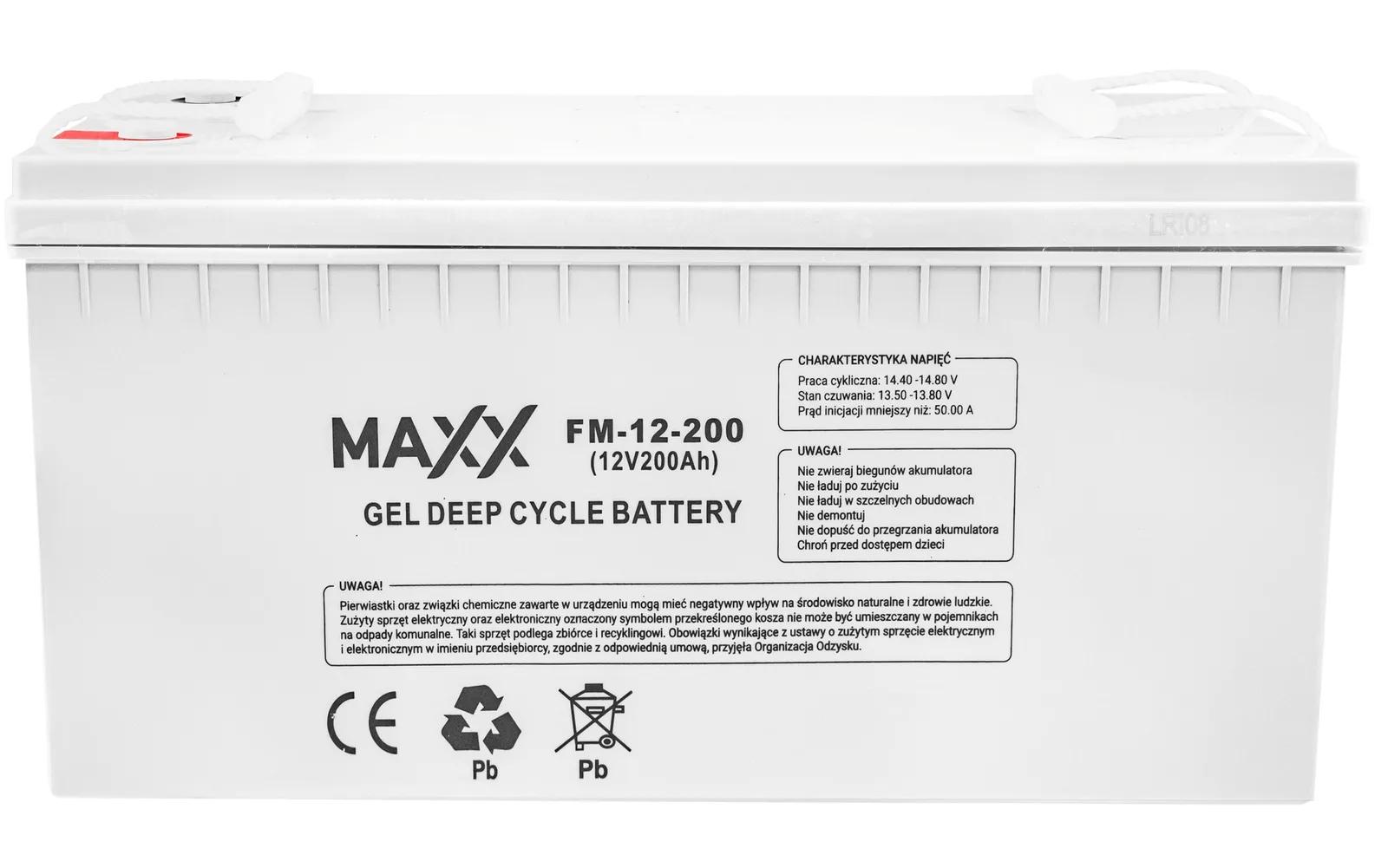 Akumulator żelowy DEEP CYCLE MAXX 200Ah 12V