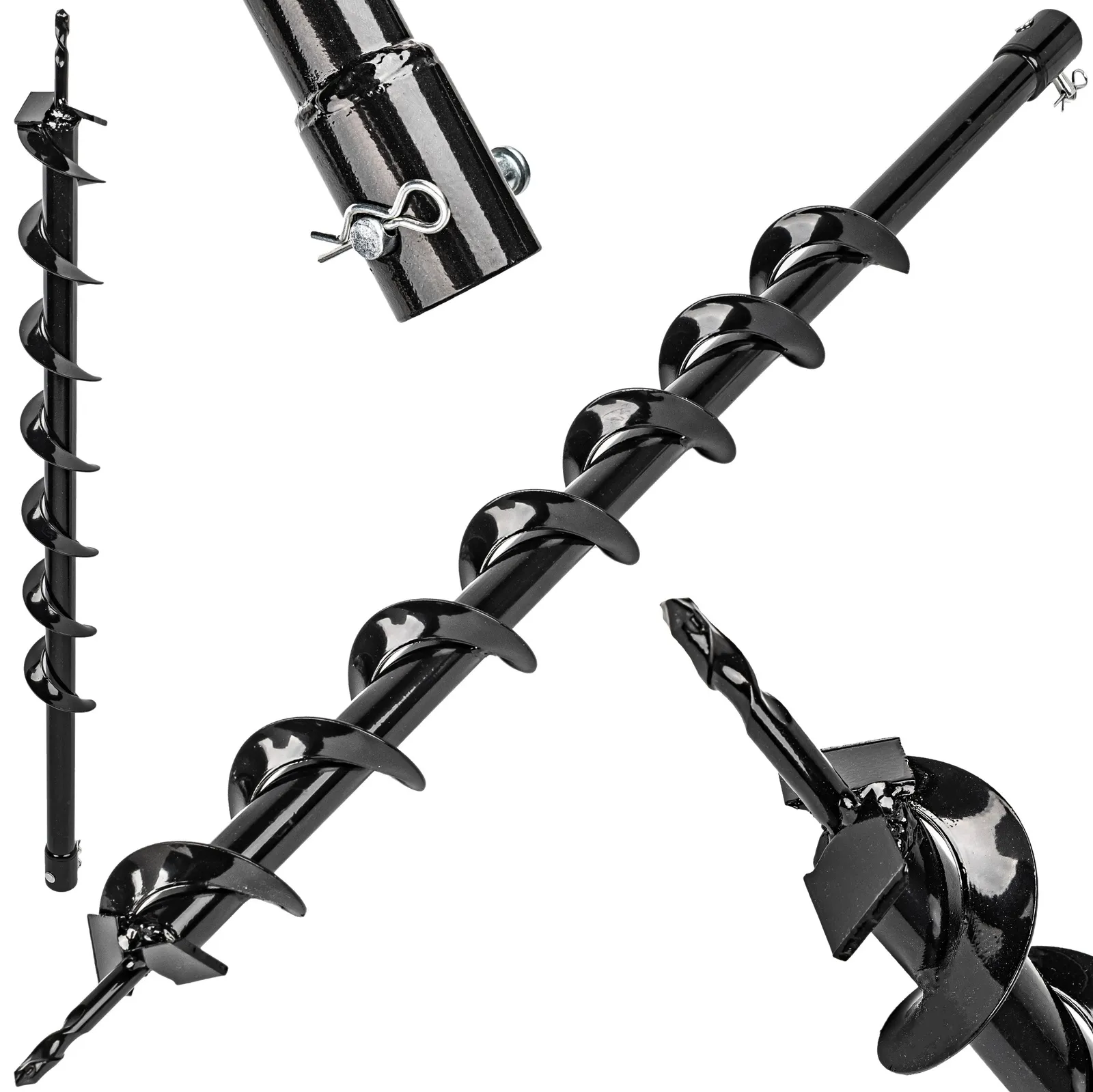 Wiertło do wiertnicy świdra ∅60mm 6x80cm trzpień MAR-POL