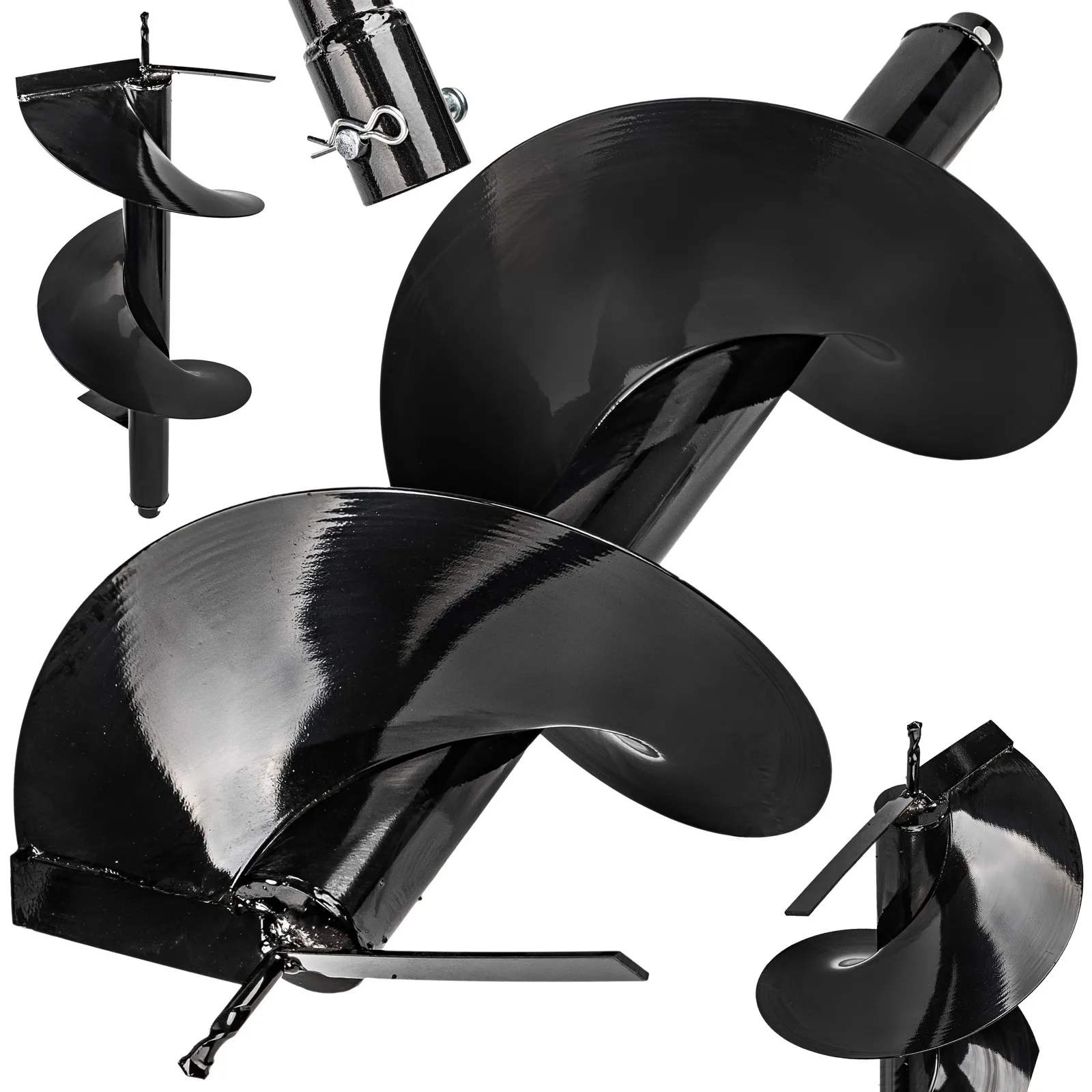 Wiertło do wiertnicy świdra ∅300mm 30x80cm trzpień MAR-POL