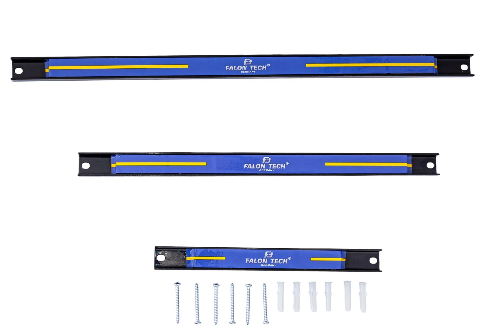 Listwy magnetyczne na narzędzia zestaw 3szt 23-48cm SILVER