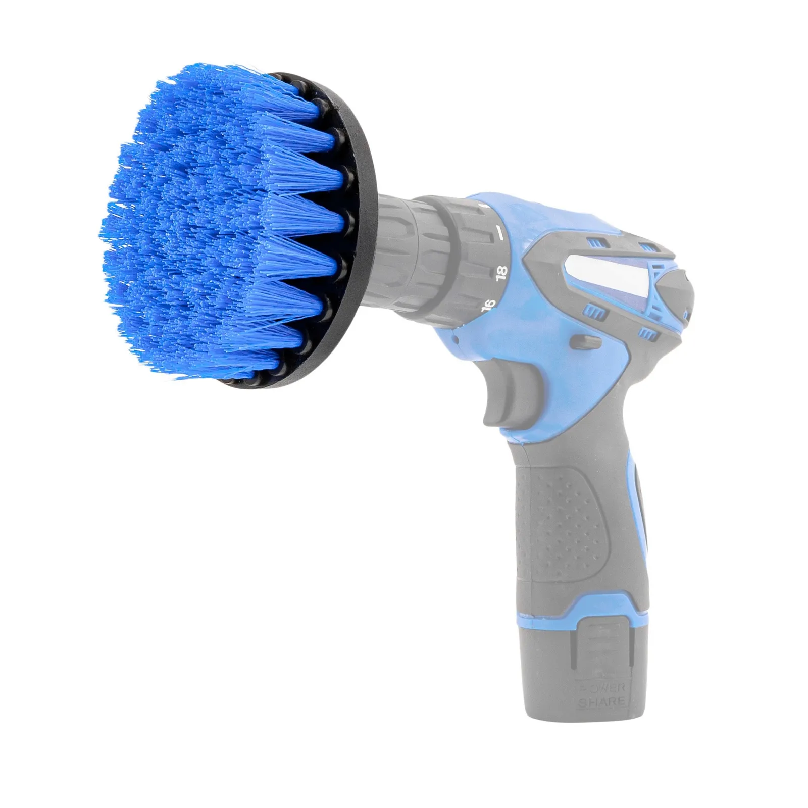 Szczotki czyszczące na wkrętarkę lub wiertarkę komplet 3 sztuki GEKO