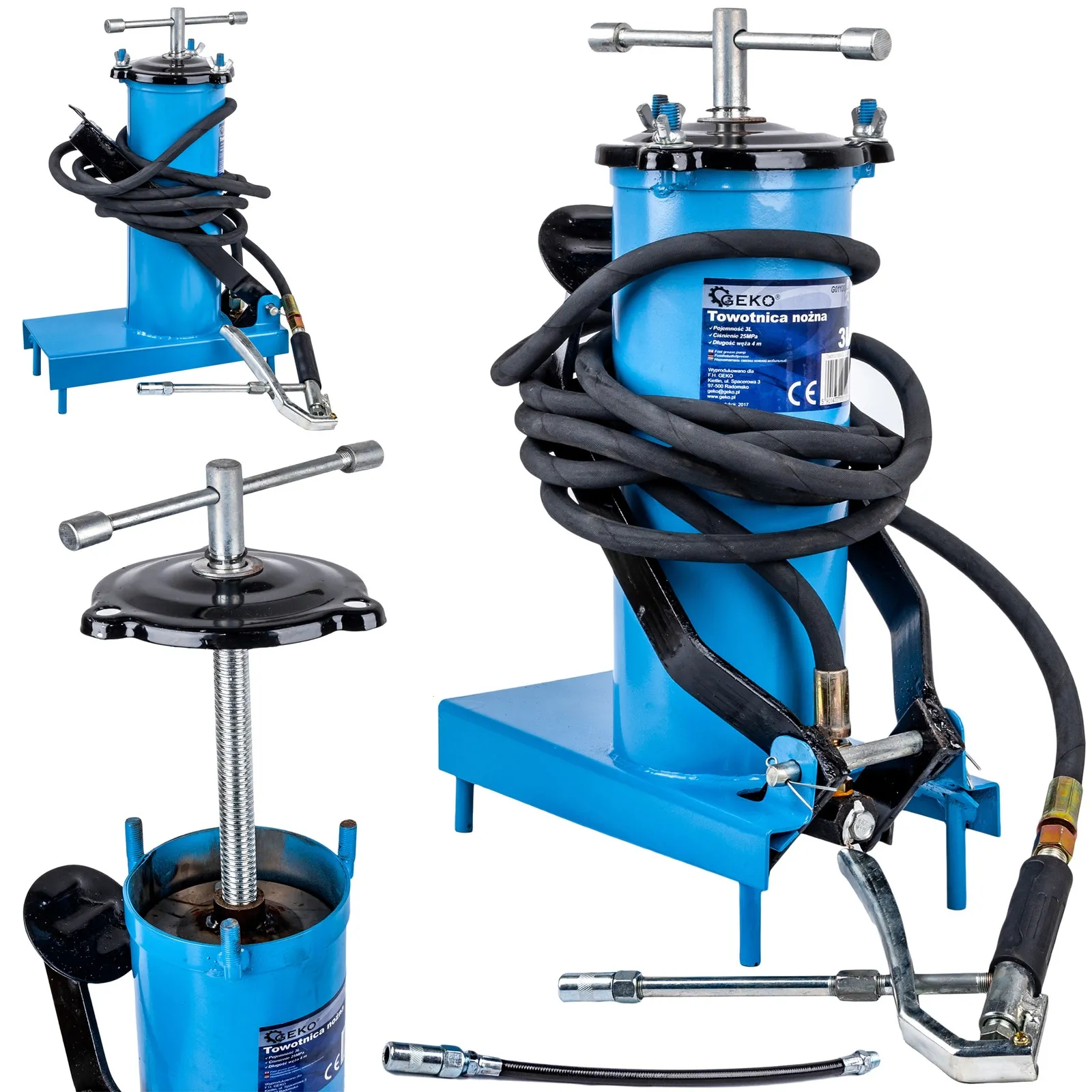 Smarownica tawotnica nożna 3 L GEKO