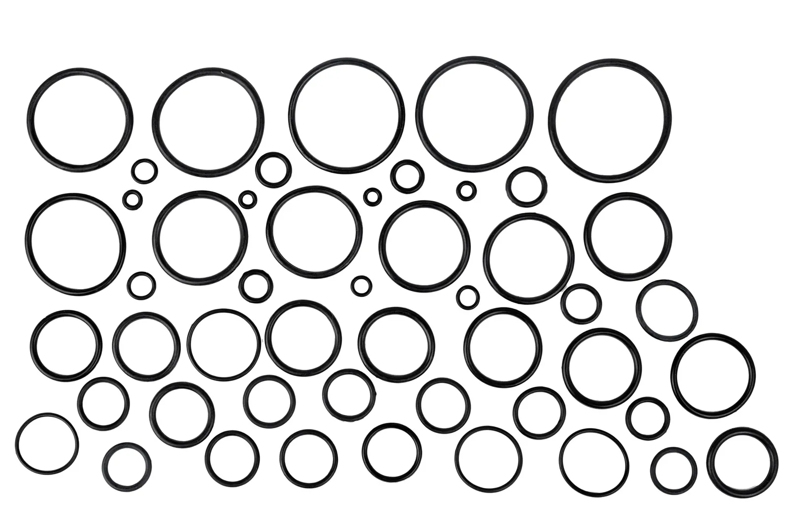 Oringi gumki uszczelki gumowe olejoodporne 780 sztuk FORSAGE