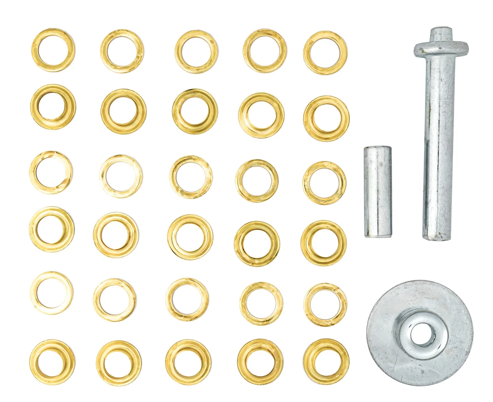 Oczka kaletnicze 33 elementy 22/14 mm ROCKFORCE