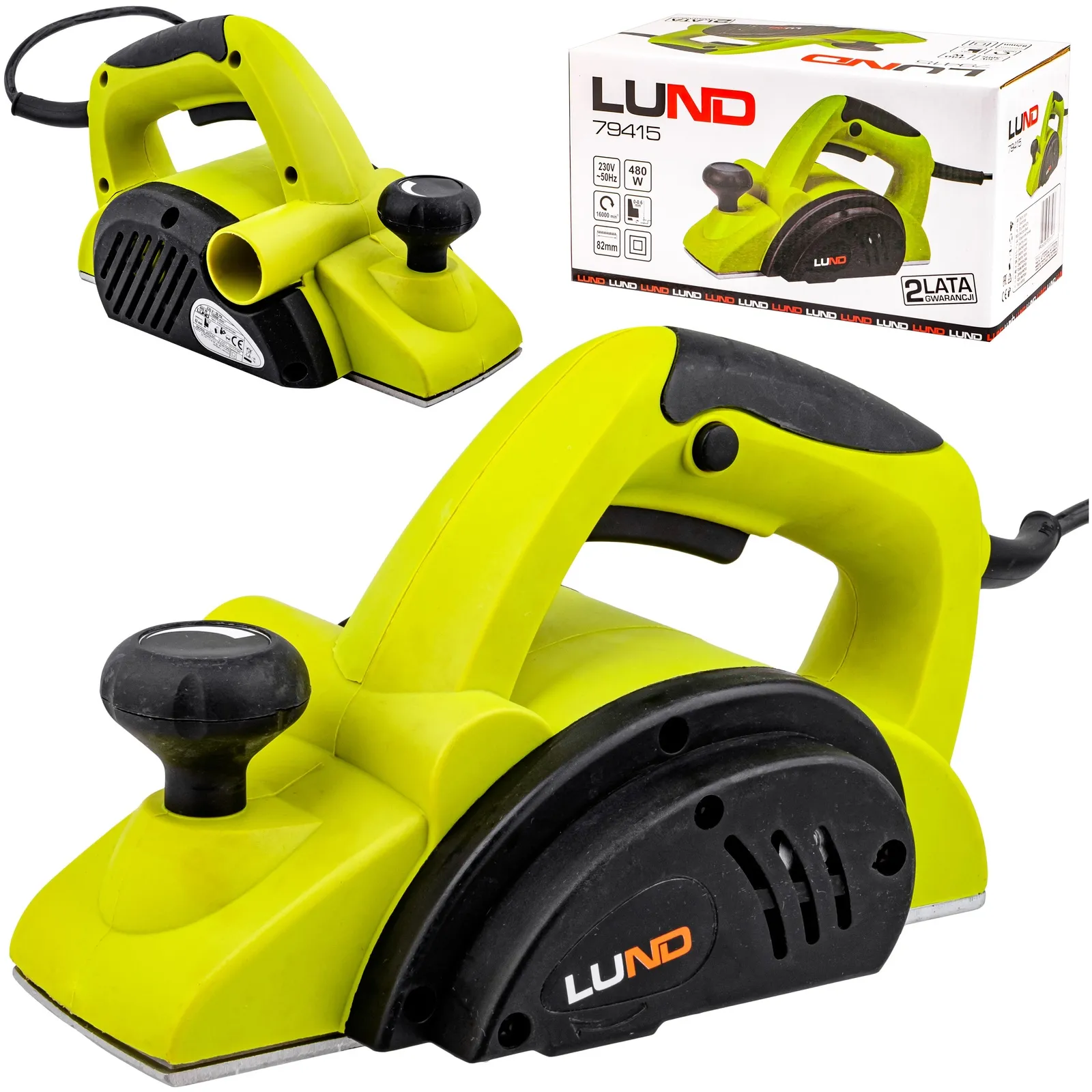 Strug elektryczny do drewna 480W YATO